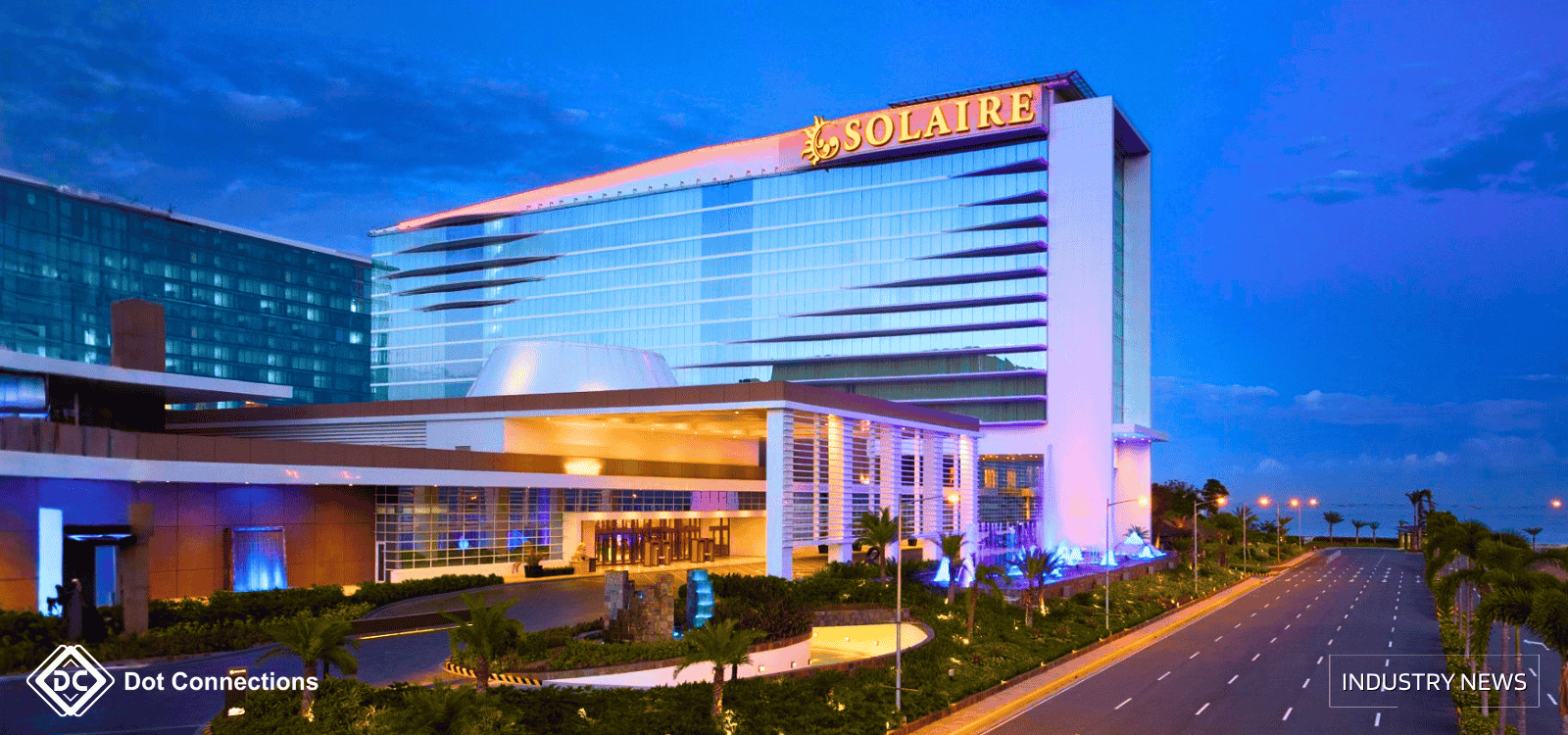 Solaire Resort and Casino in Manila, flagship property of Bloomberry Resorts Corporation in the Philippines.