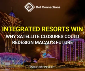 Macau November 2025 GGR: Cotai Strip at night showing integrated resort towers and illuminated skyline