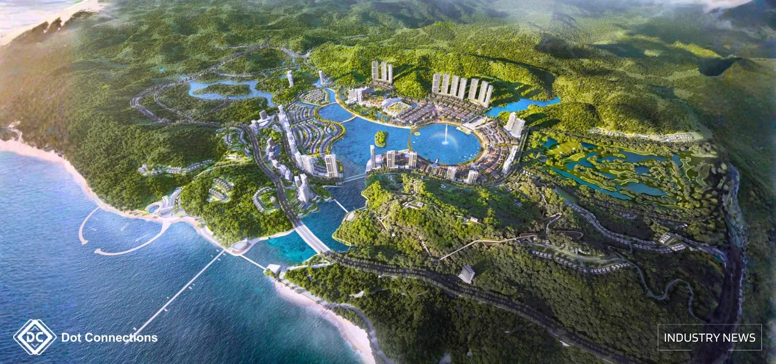 Rendering of the casino precinct inside the US$2B Van Don resort.